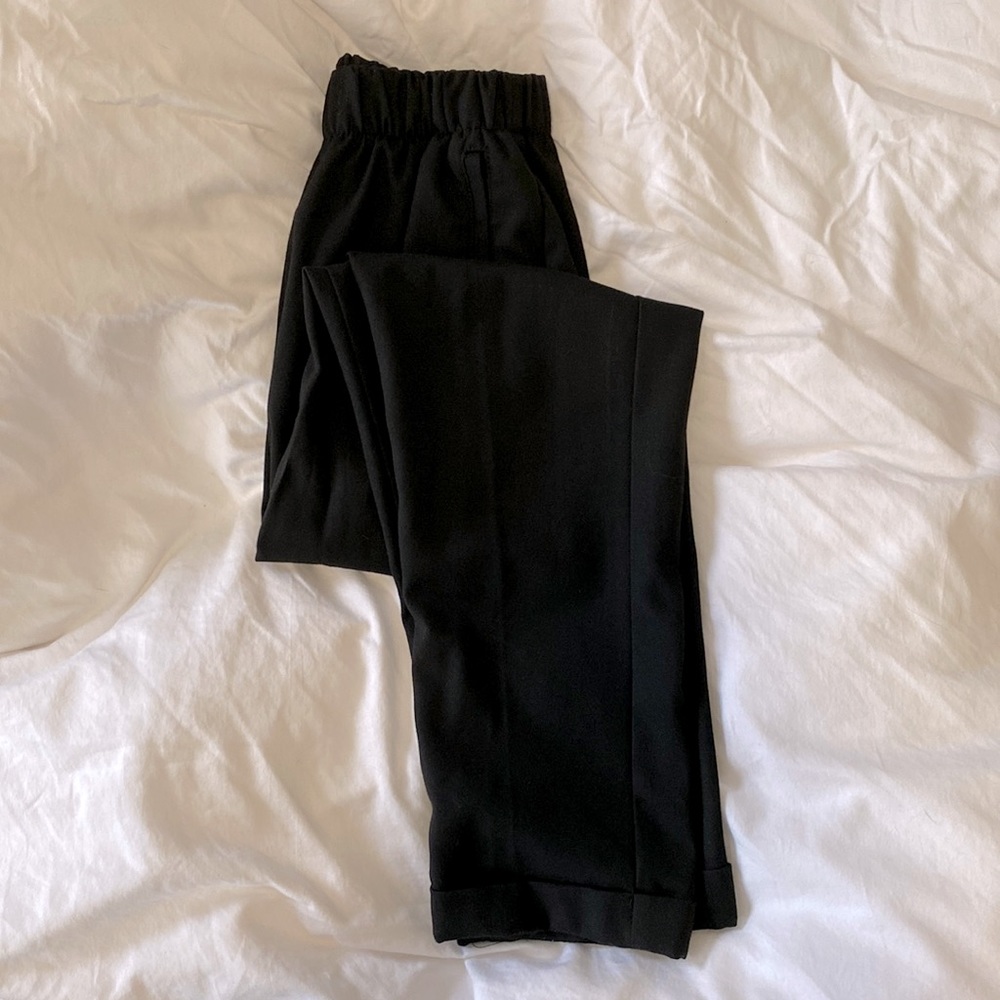 Bershka Black Stretchy Trousers (S)